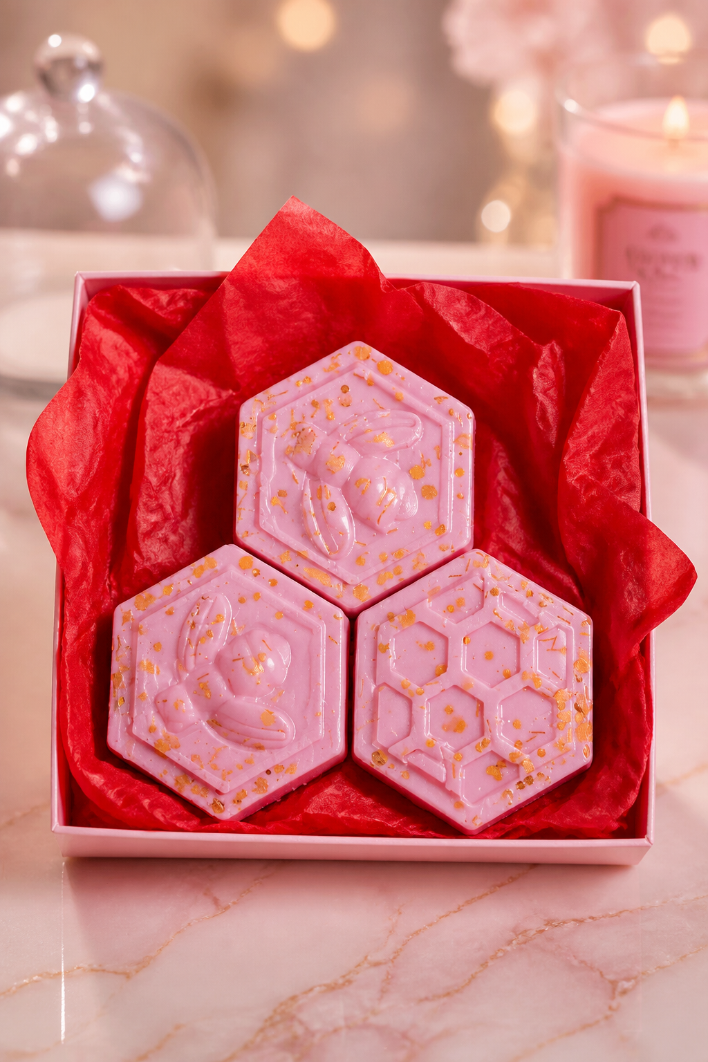 (Madagascar Vanilla & Cedar) 3 pack medium ~soy wax~