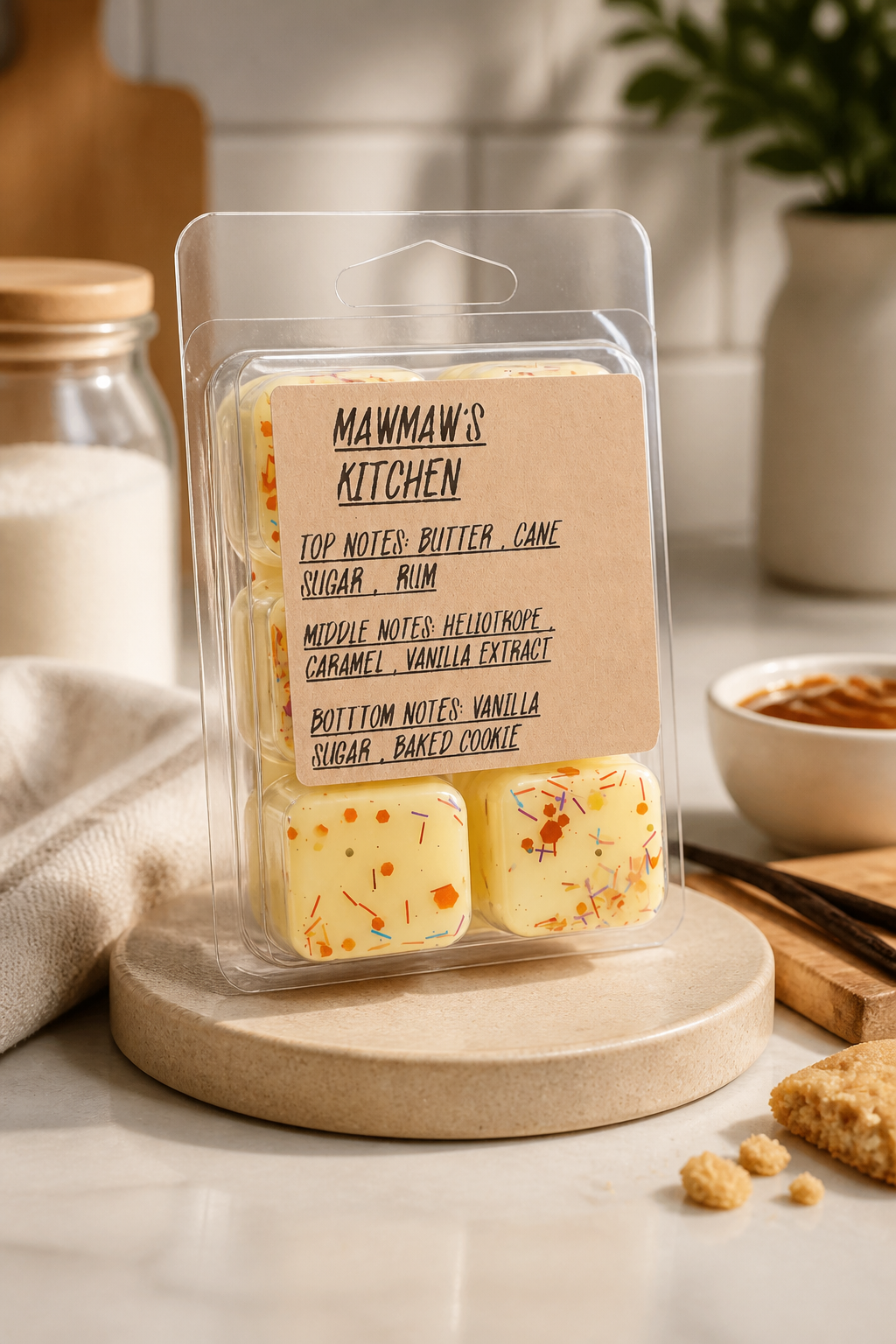 (Mawmaw’s Kitchen) clamshell ~soy wax~
