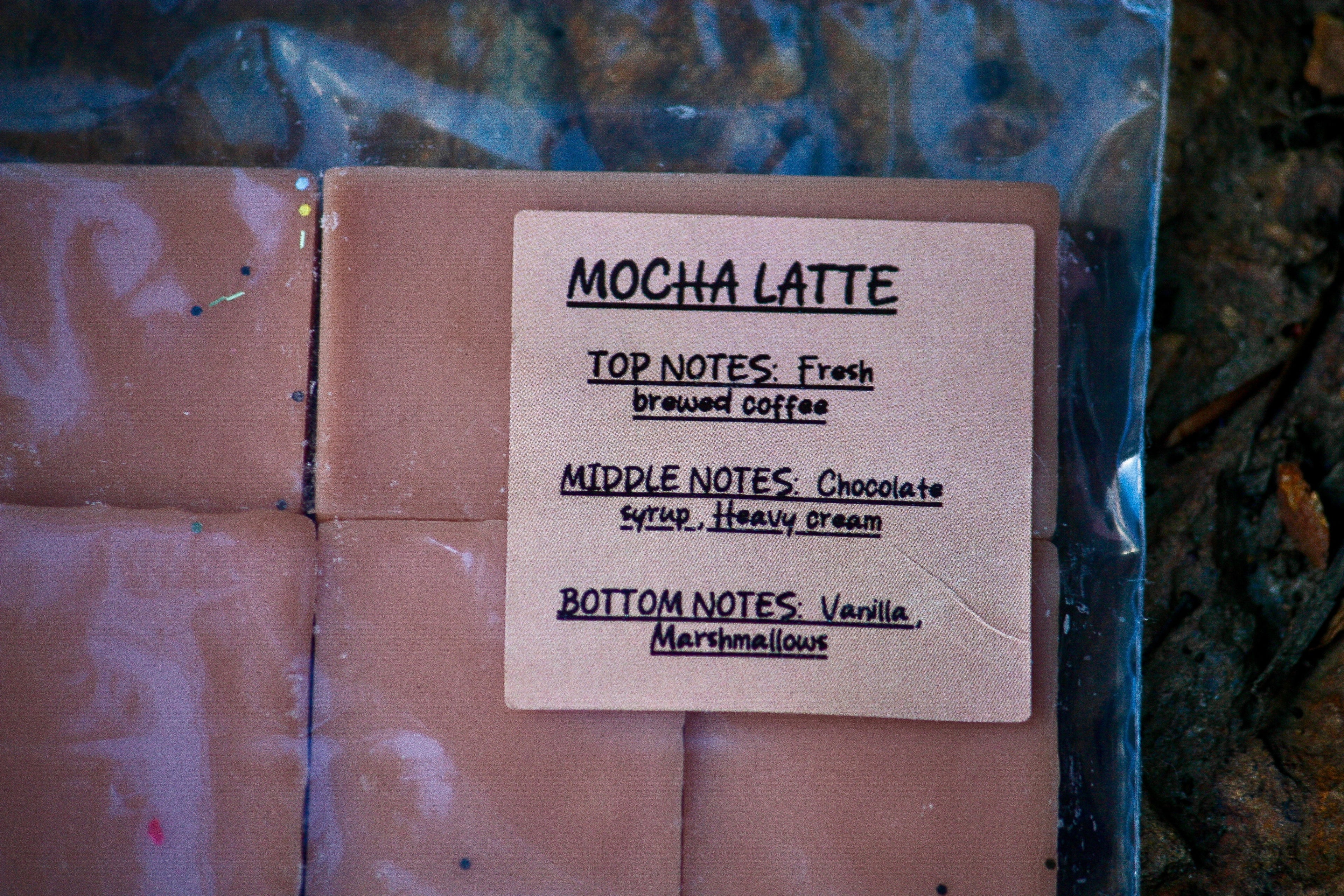 (Mocha Latte) 11ct small box of chocolates ~soy wax~