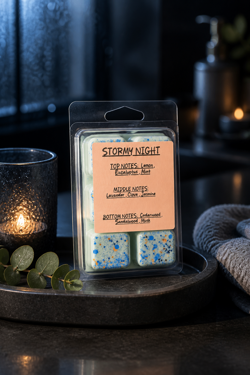 (Stormy Night) clamshell ~soy wax~