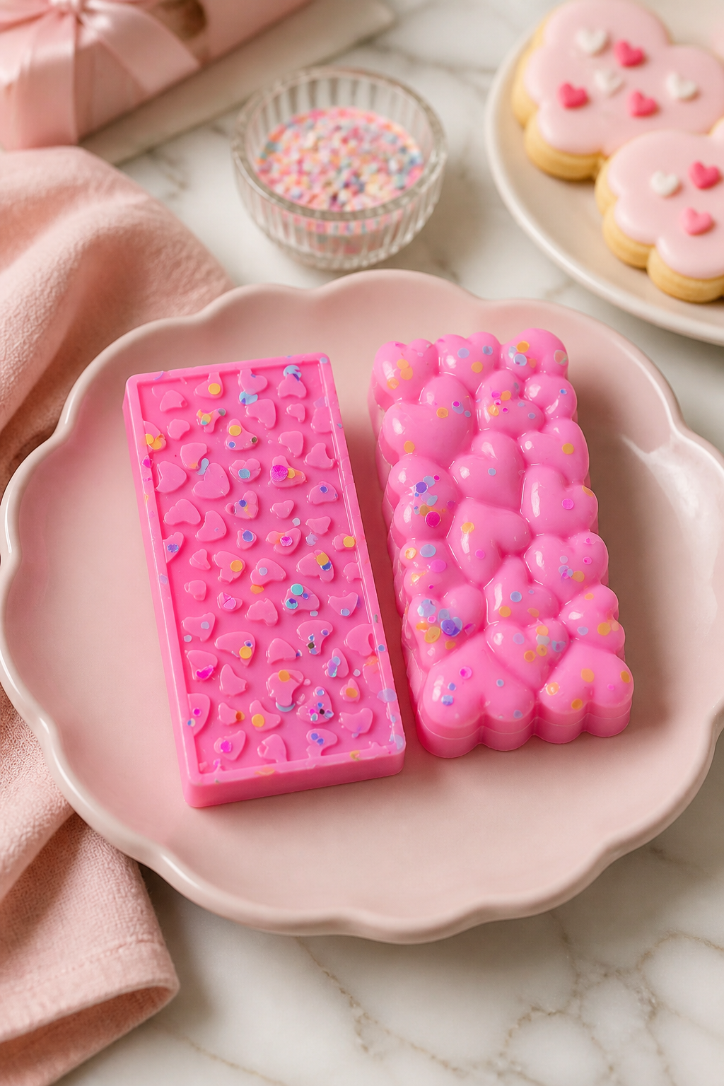 (Pink sugar cookie) 2 pack bar ~soy wax~