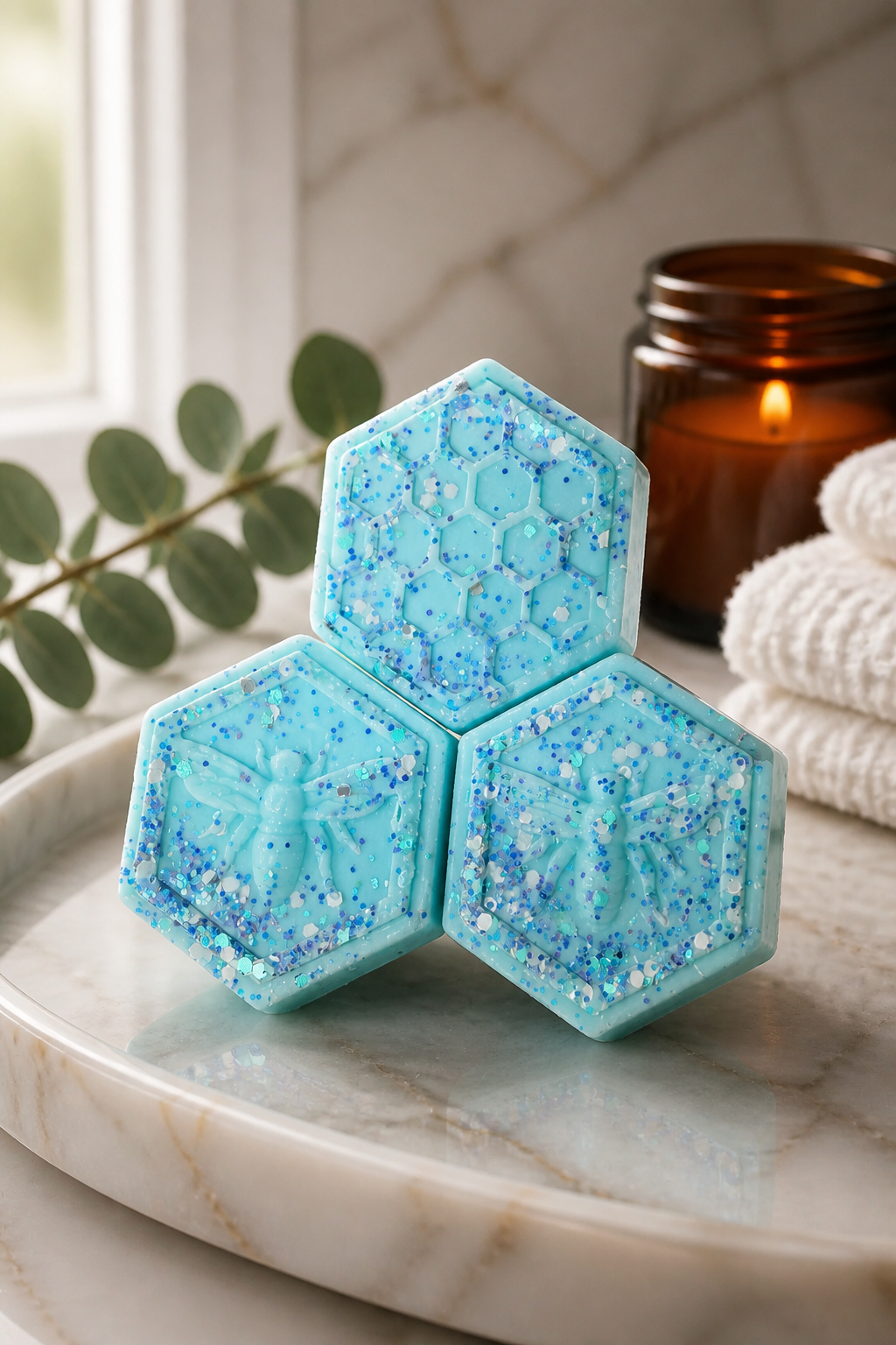(TROPICAL SUNRISE) 3 pack large ~soy wax~