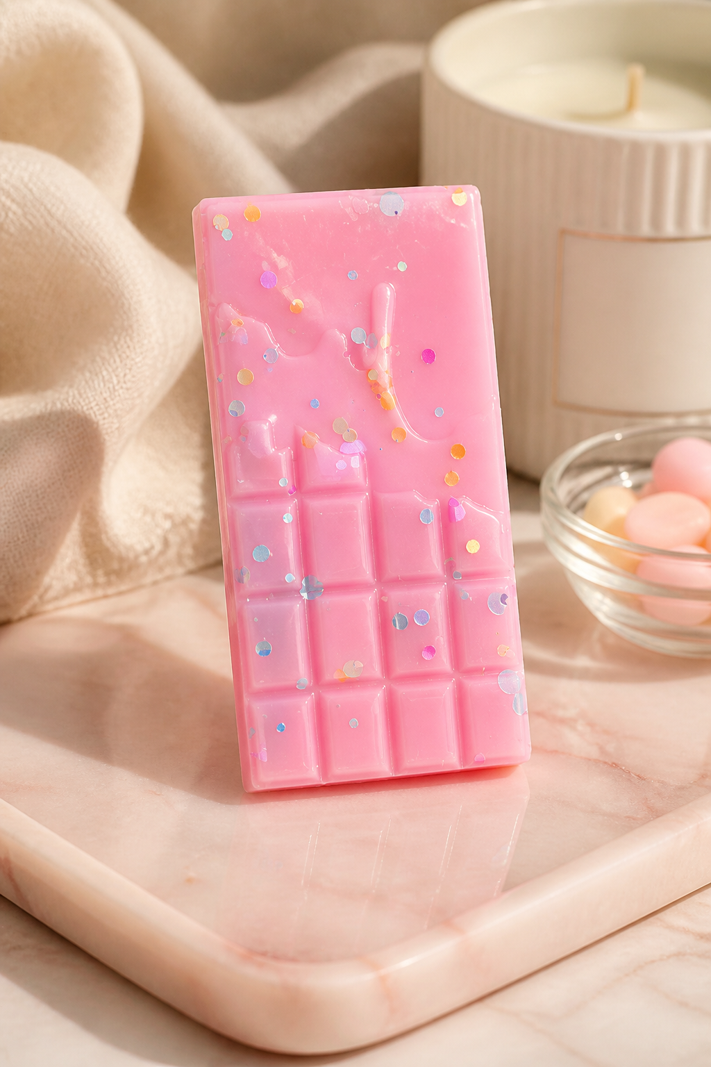 Pink Sugar Cookie /single pk candy bar (soy wax melts)