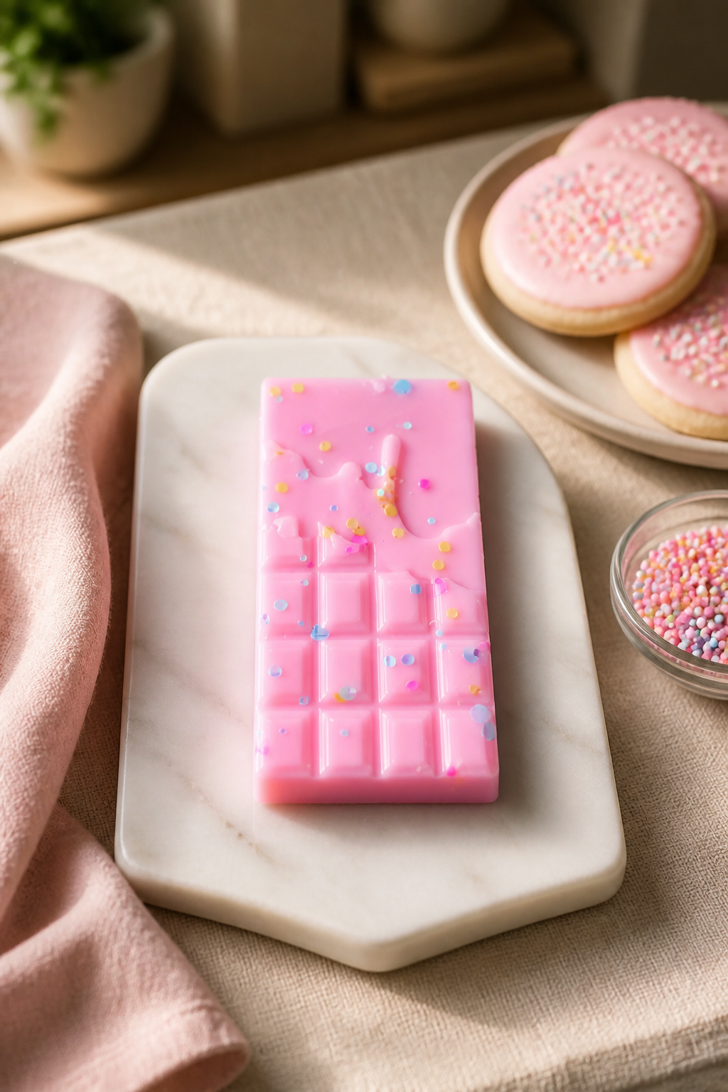 Pink Sugar Cookie /single pk candy bar (soy wax melts)