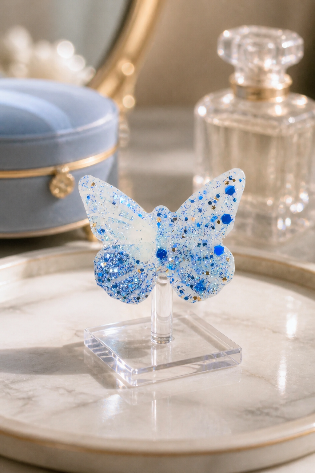 Blueberry Cake Pop / single butterfly (soy wax melts)