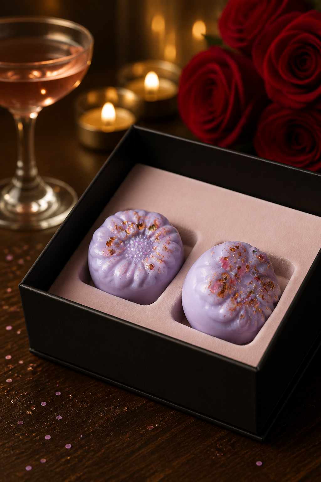 Date Night / 2pk med flower (soy wax melts)