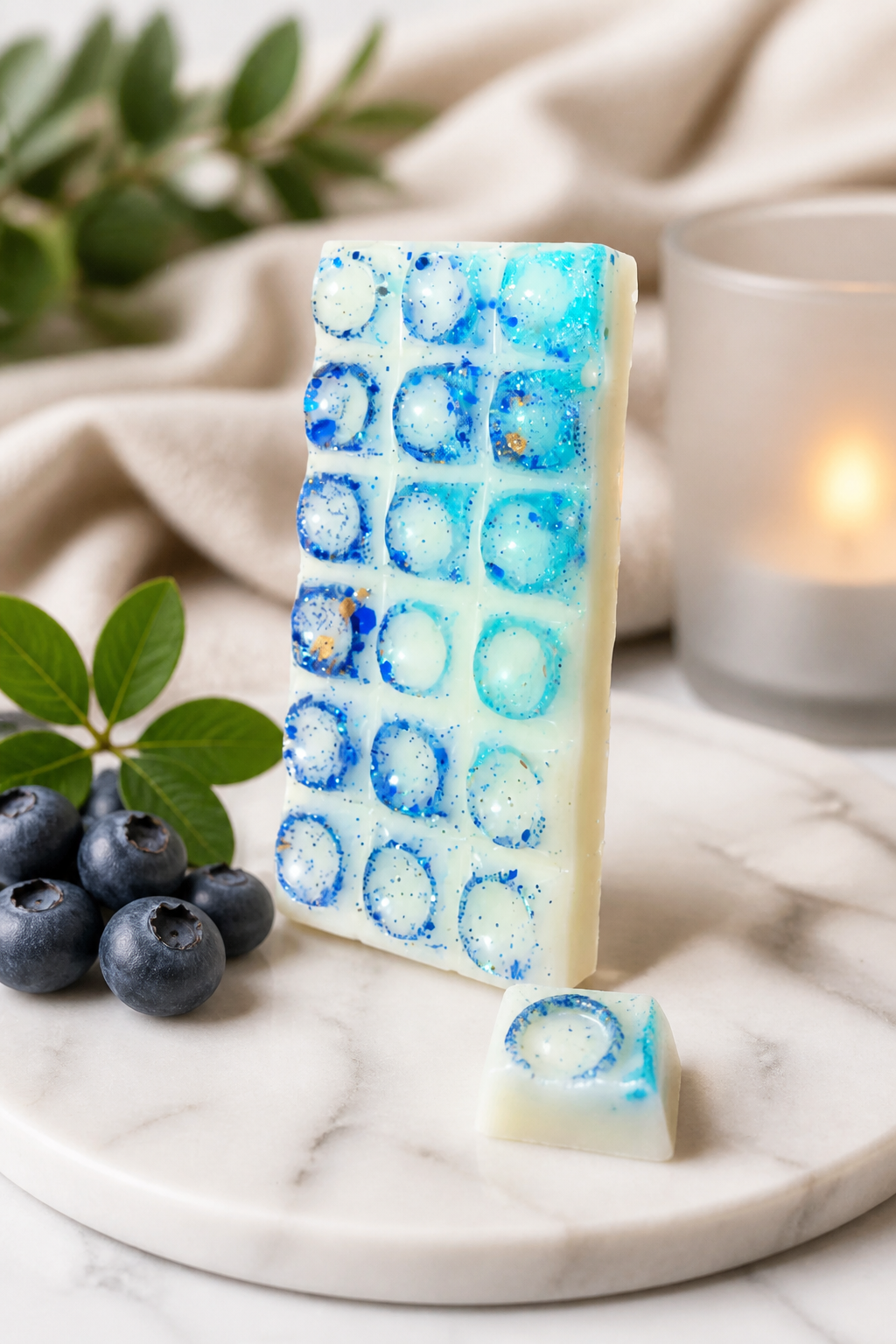 Blueberry Cake Pop / single candy bar (soy wax melts)
