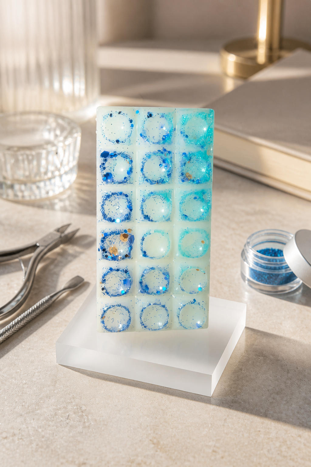 Blueberry Cake Pop / single candy bar (soy wax melts)