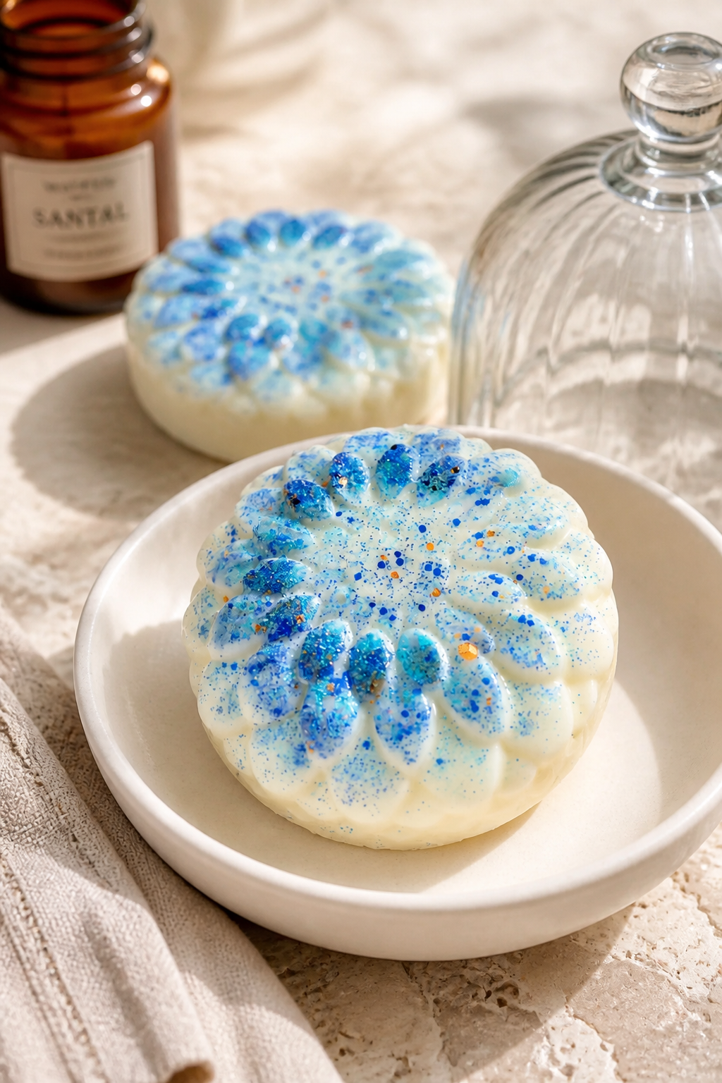 Blueberry Cake Pop / XL single flower (soy wax melts)
