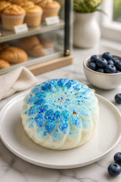 Blueberry Cake Pop / XL single flower (soy wax melts)
