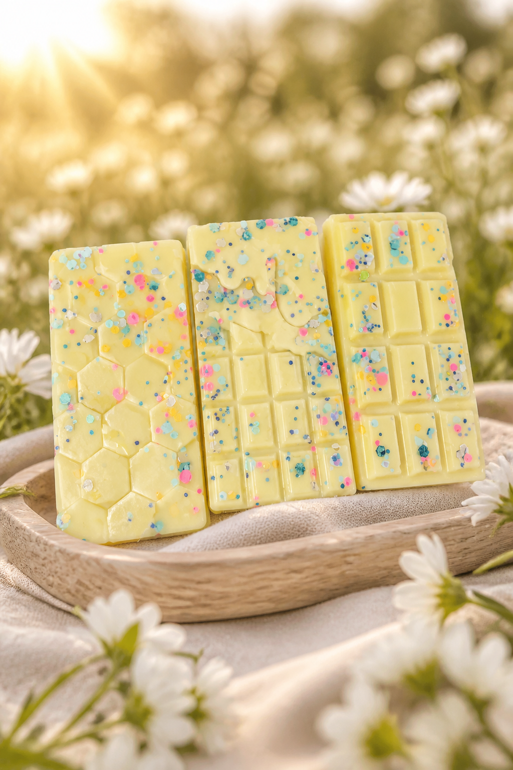Sweet Lemongrass / 3pk candy bars (soy wax melts)