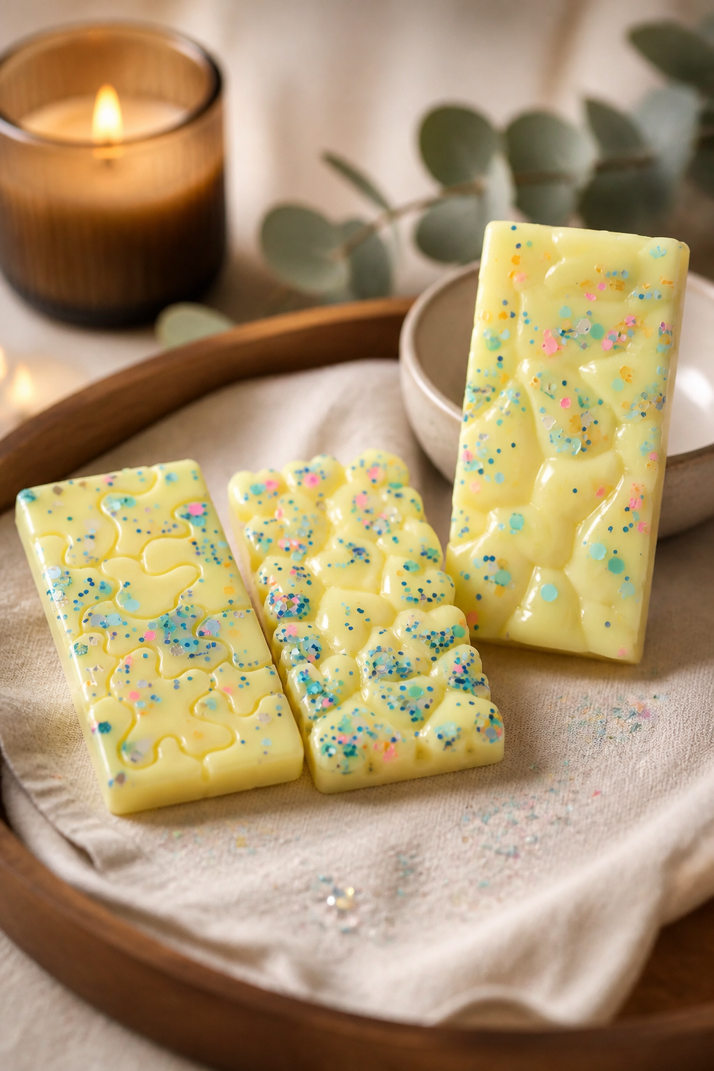 Sweet Lemongrass / 3pk candy bars (soy wax melts)