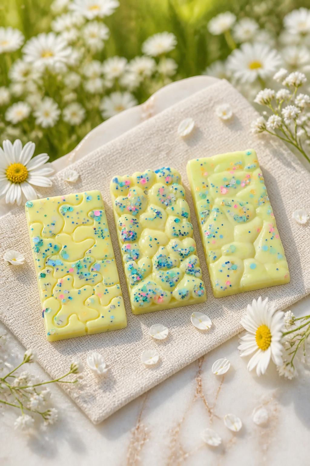 Sweet Lemongrass / 3pk candy bars (soy wax melts)